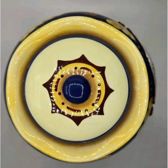 Large Biscotti Ceramic Cookie Jar Canister for Nonni's Tuscan Fruit Design EUC - Picture 5 of 15